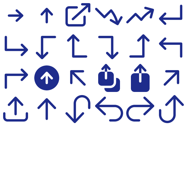 Heroicons 20 Solid Arrow Pack Vol. 2