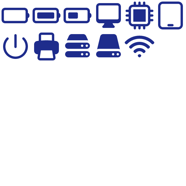 Heroicons 20 Solid Devices & Hardware Pack