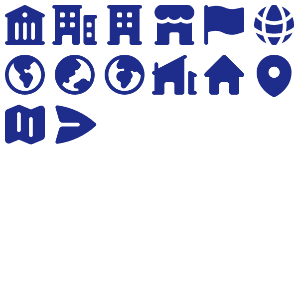 Heroicons 20 Solid Travel & Maps Pack