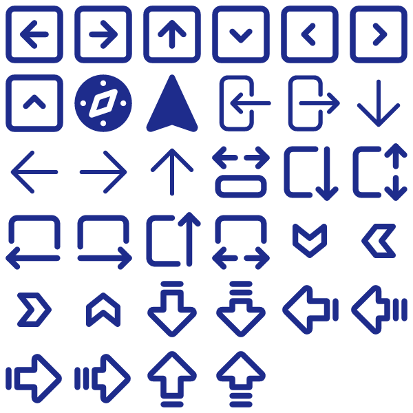 Navigation & Arrows Pack Vol. 7