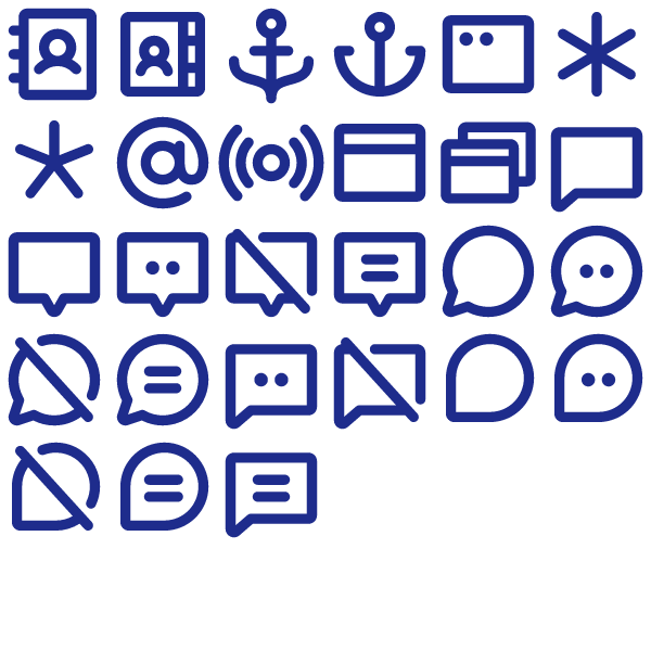 Phosphor Bold Communication Pack Vol. 1