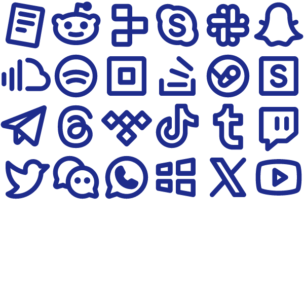 Phosphor Bold Social & Brands Pack Vol. 3