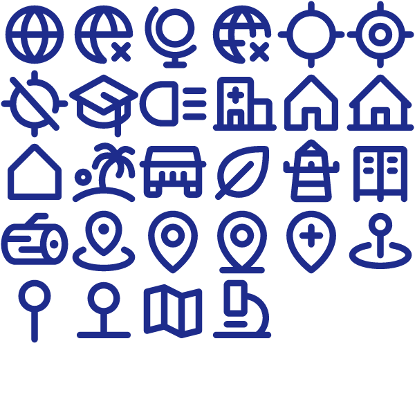 Phosphor Bold Travel & Maps Pack Vol. 3