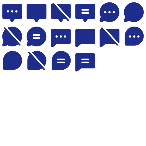 Phosphor Fill Chat Pack