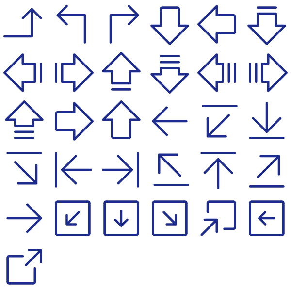 Phosphor Light Navigation & Arrows Pack Vol. 2