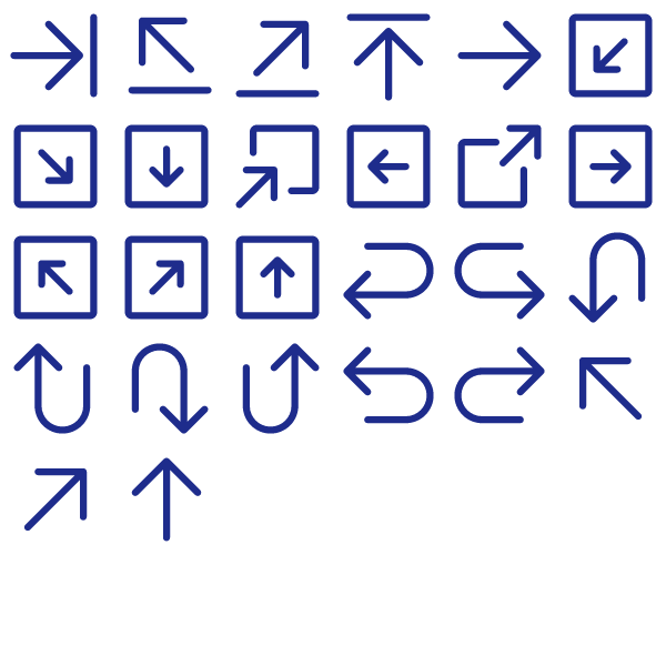 Phosphor Regular Arrow Pack Vol. 3