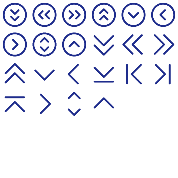 Phosphor Regular Caret Pack