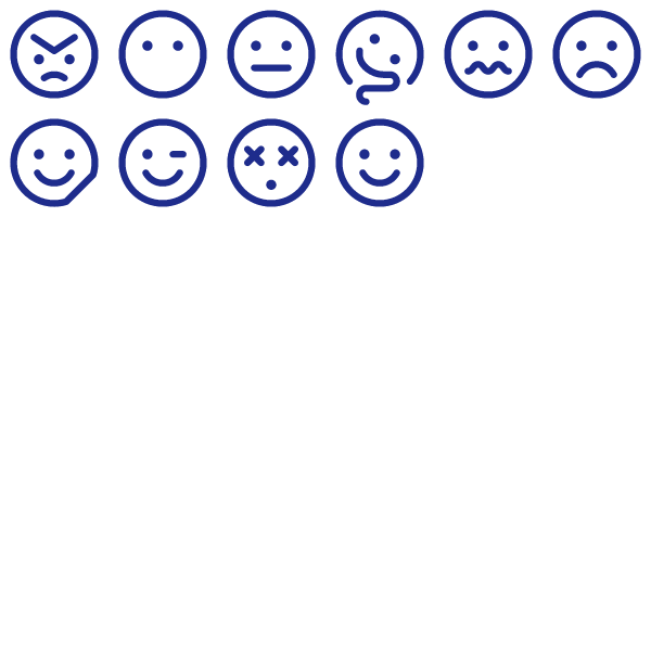 Phosphor Regular Smiley Pack
