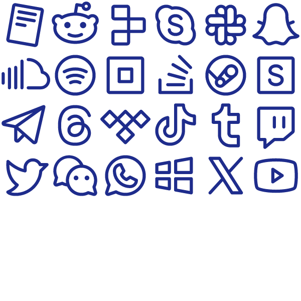 Phosphor Regular Social & Brands Pack Vol. 3
