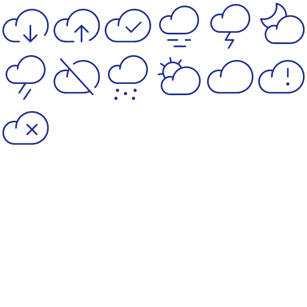 Phosphor Thin Cloud Pack