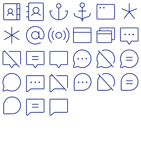 Phosphor Thin Communication Pack Vol. 1