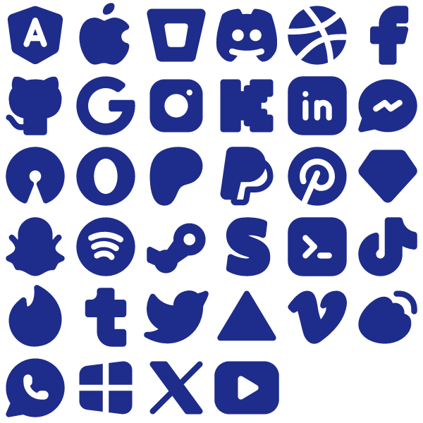 Tabler Filled Brand Pack