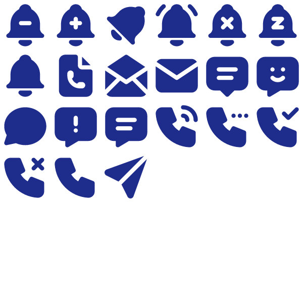 Tabler Filled Communication Pack