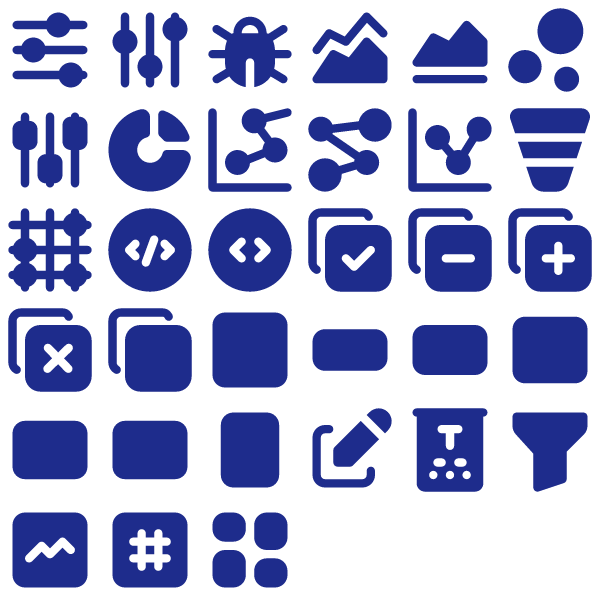 Tabler Filled Editor & Tools Pack Vol. 1