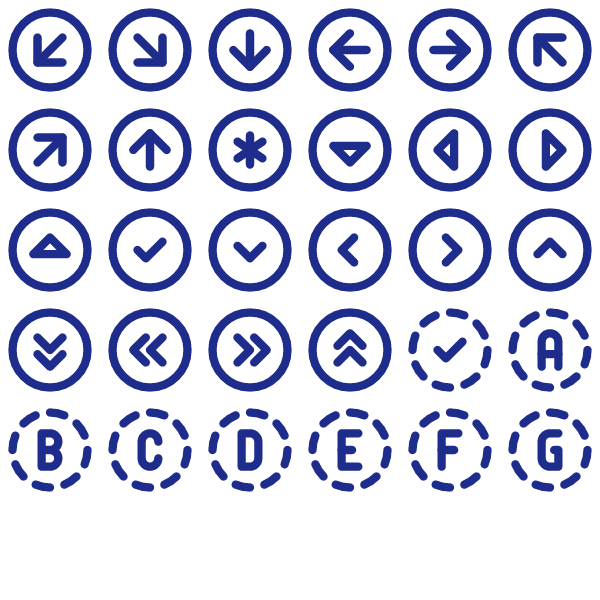 Tabler Outline Circle Pack Vol. 1