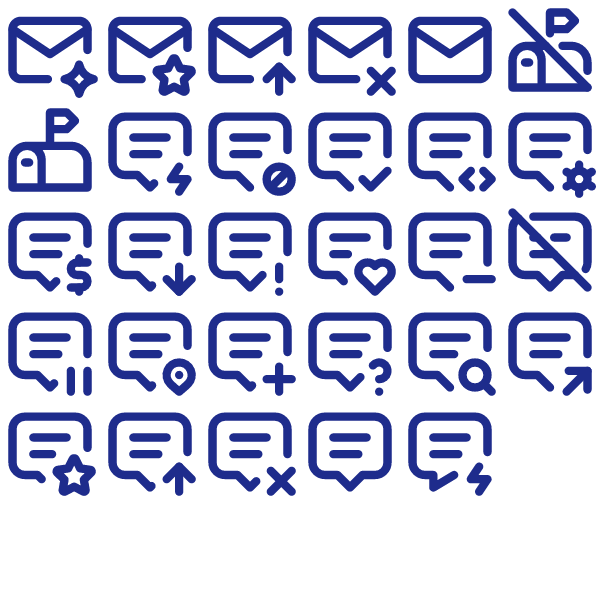 Tabler Outline Communication Pack Vol. 2