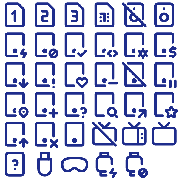 Tabler Outline Devices & Hardware Pack Vol. 13