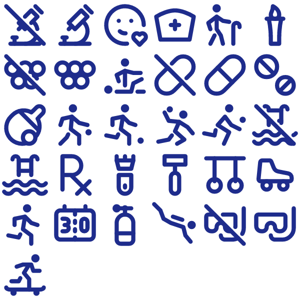 Tabler Outline Health & Fitness Pack Vol. 4