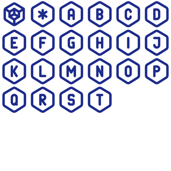 Tabler Outline Hexagon Pack Vol. 1