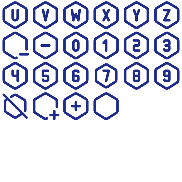Tabler Outline Hexagon Pack Vol. 2