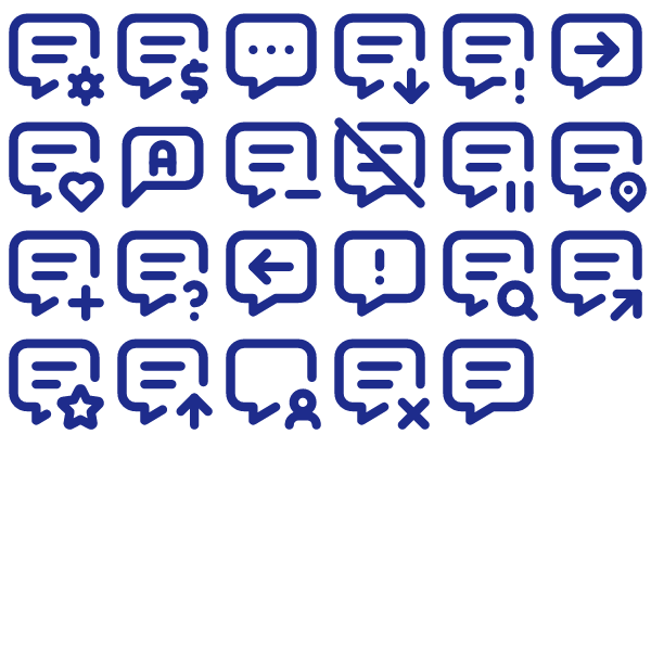 Tabler Outline Message Pack Vol. 3