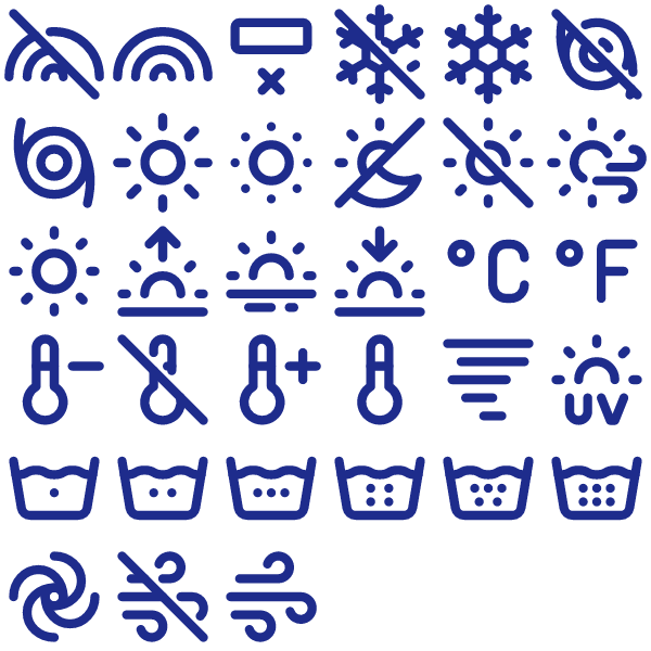 Tabler Outline Weather Pack Vol. 2